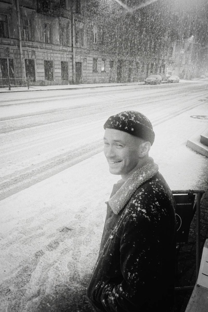 Я вчера, когда пошел первый снег