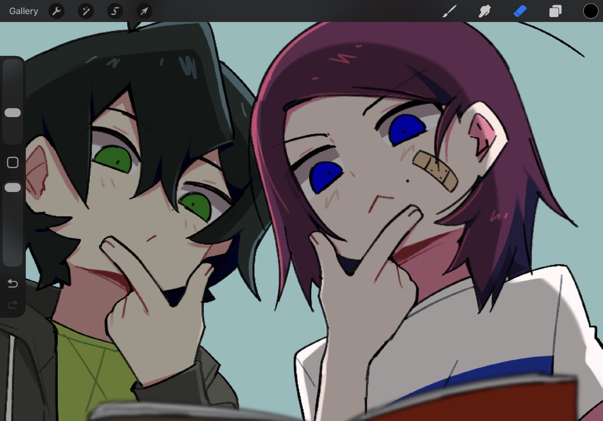 x2jemini's tweet photo. every day I hopefully get a little closer to my art looking less western lmao https://t.co/iyZTndJT9f