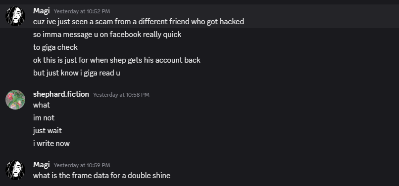 FictionIRL's tweet photo. The ultimate security question LMAO https://t.co/4827vo9l0U