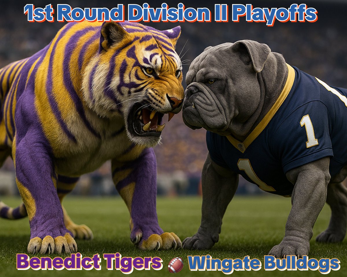 Wingate makes the 32 team field in the Division II Playoffs as a #4 seed and will host Benedict College.