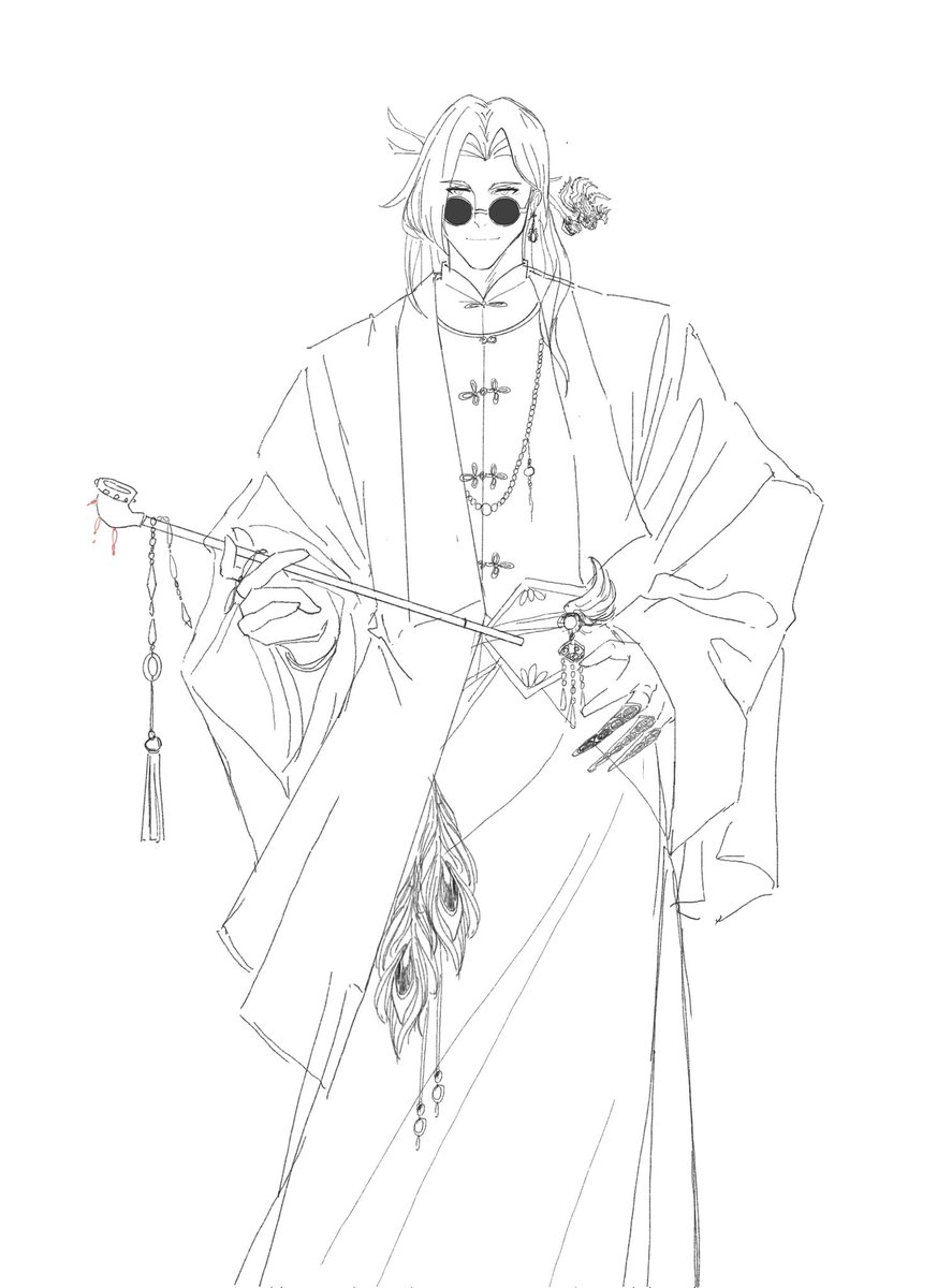 More of this art series. Chinese style primarchs.