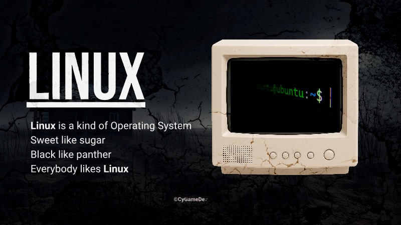 A_BasitRotimi's tweet photo. So, I rephrased the poem to

*Linux is a kind of operating system 
Sweet like Sugar
Black like Panther 
Everybody likes Linux*

So you can pass it on to the next guy. So everybody gears up and we continue the class.

Abdul Basit Rotimi https://t.co/KfGjdb4Azu