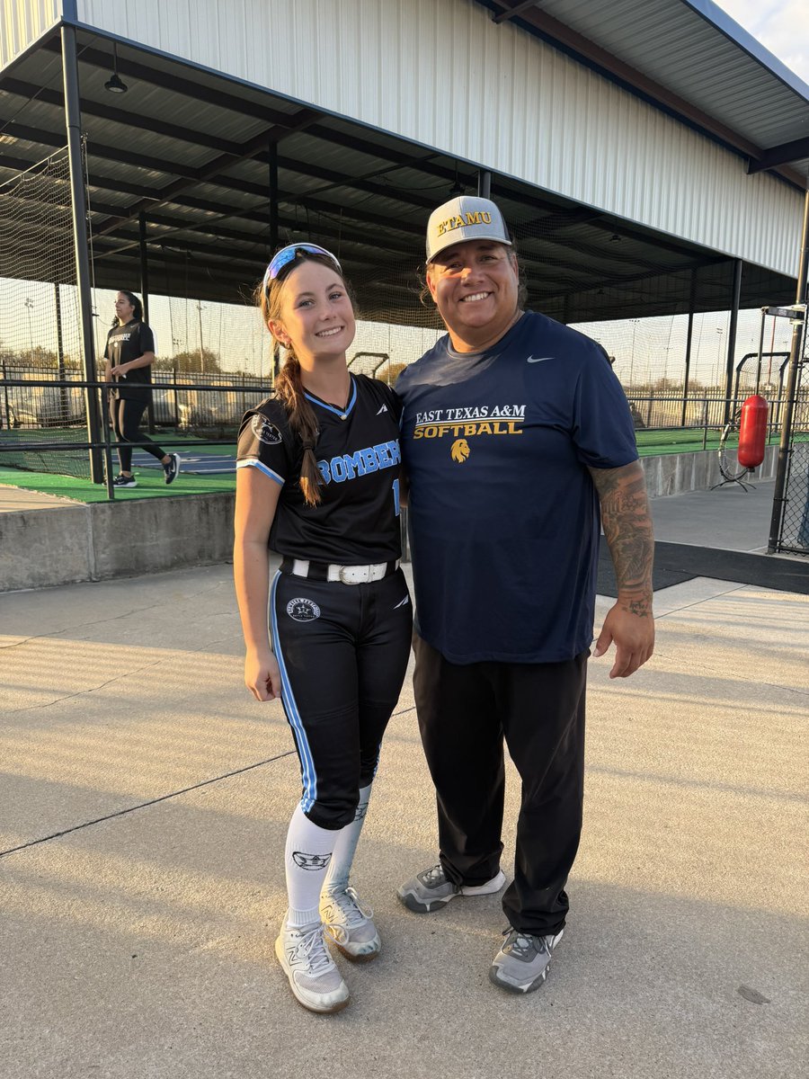 A big thank you to East Texas A&amp;M University <a href="/Lion_Softball/">East Texas A&M Softball</a> for running a great camp today! I really enjoyed learning from your staff and getting to know about your program. 

Thank you Coach Miller <a href="/coachweilmiller/">Brittany Miller</a> and Coach Bustos <a href="/GotBustos/">Crystl Bustos</a> for all the feedback.
