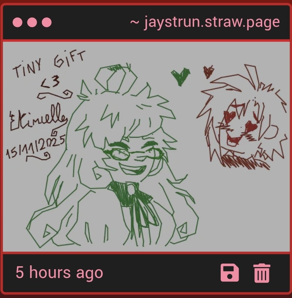 jayrobodog's tweet image. OMG OMG THANK YOUUUU ÉTINCELLE I LOVE THEM! 🥹🥺

I AM SO HONORED!! 🔩🌹❤️💚

AND PENNY HAS GLASSES IM SOBBING😭😭

 ty ty ty!!