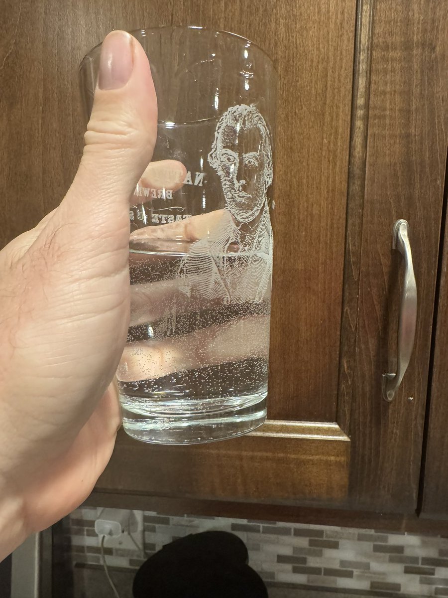 my <a href="/Natty_Greenes/">Natty Greene’s Brewing Co</a> glass. Ready for <a href="/PBS/">PBS</a> <a href="/KenBurns/">Ken Burns</a> American Revolution Doc