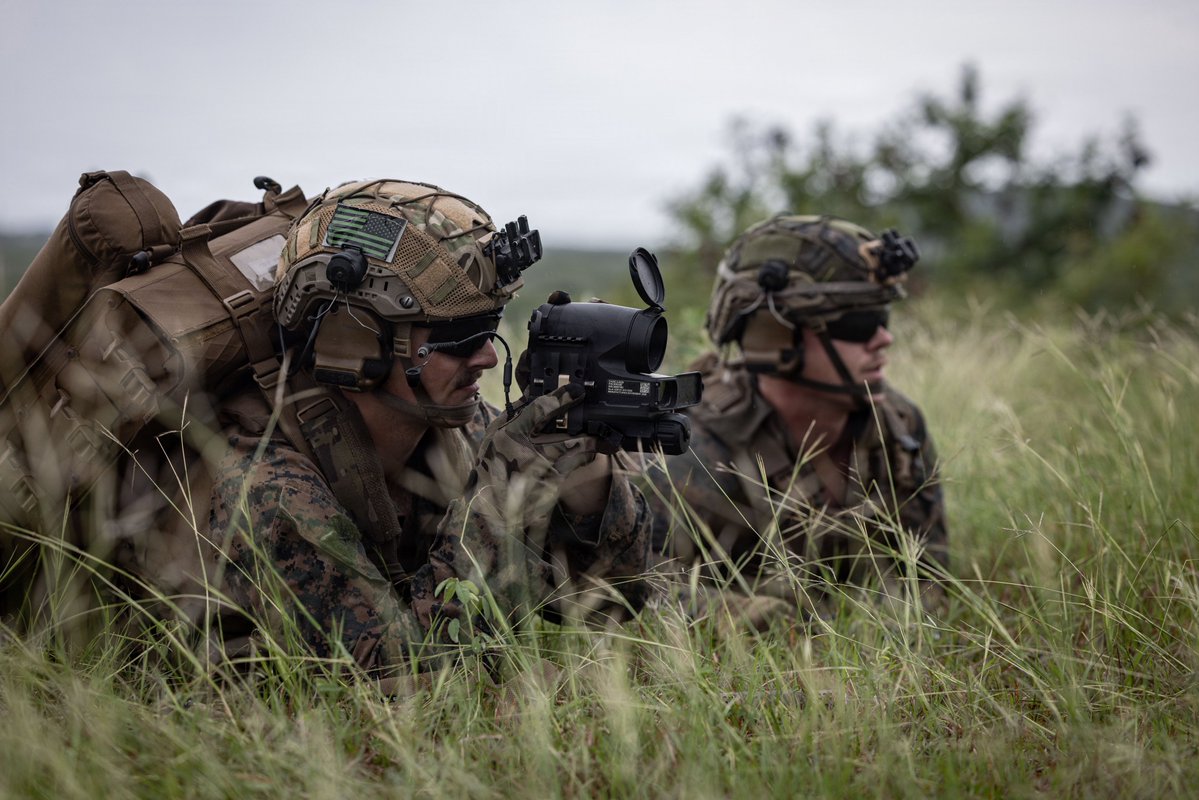 22nd_MEU's tweet image. 📍Puerto Rico

#Marines with BLT 3/6, 22nd MEU(SOC), conduct a MAAWS range on Camp Santiago, Puerto Rico, on Oct. 22, 2025.

@USMC 📸

@Southcom @DeptofWar