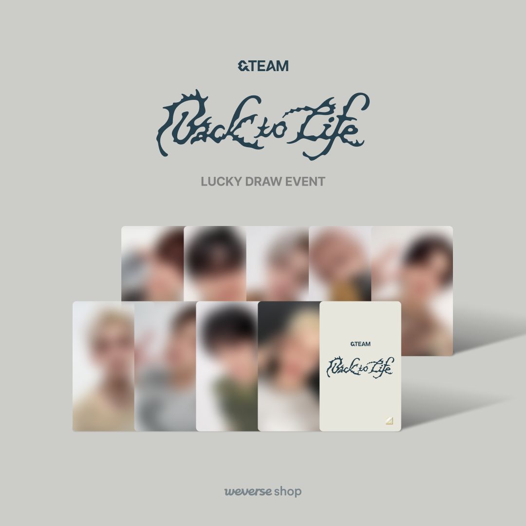 andTEAM (@andTEAMofficial) KR 1st Mini Album 'Back to Life' 2nd