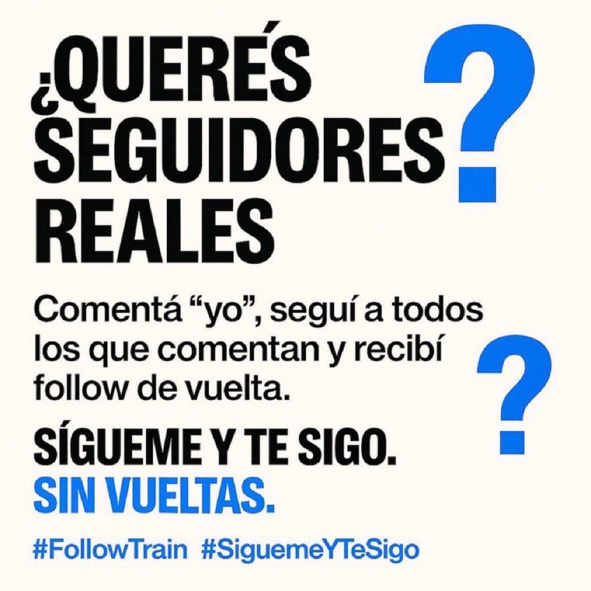 MARATÓN NOCTURNA PARA CUENTAS &lt;5K 🌙

1️⃣ RT + ❤️ para activar 🚀
2️⃣ Deja un saludo en los comentarios 🌟
3️⃣ Sigue y devuelve sin soltar 🔄
4️⃣ Interactúa con mínimo 5 cuentas 💬
⚡ La noche es para crecer, ¡vamos fuerte!