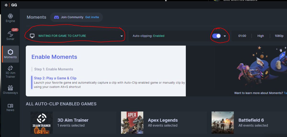 MurkFPSHub's tweet image. 🚨 STOP TANKING YOUR FPS WITH THESE APPS 🚨

Discord overlay / Nvidia App overlay / Steelseries moments.

These may seem simple to some, but I cannot tell you how often I see all 3 of these enabled. Take 2 seconds to check yours you might be surprised.