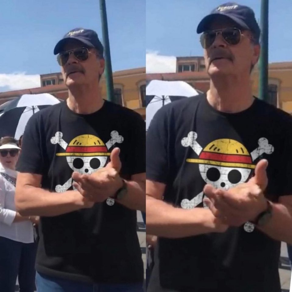 Here is one of the Gen Z protestors in Mexico, former president and ex Coca Cola executive Vicente Fox. He has been reported to have helped ignite the cartel wars and to have conspired with the Sinaloa cartel, using state power during his administration to target its rivals.