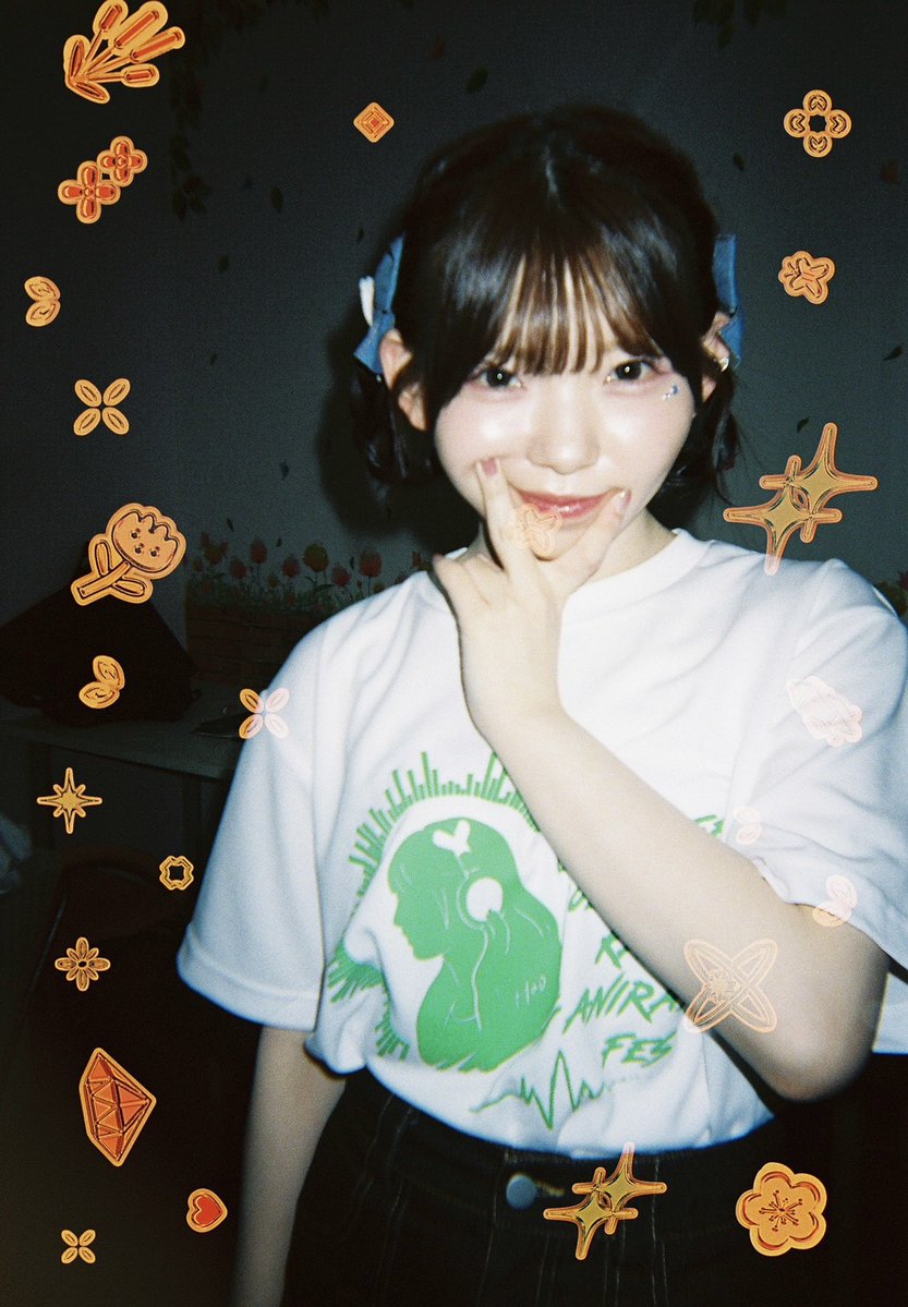 asakitime's tweet image. #音泉祭り
インスタントカメラのお写真✨

長月あおいさん📸
キュートでクールなピースです✌️
#あさきタイム