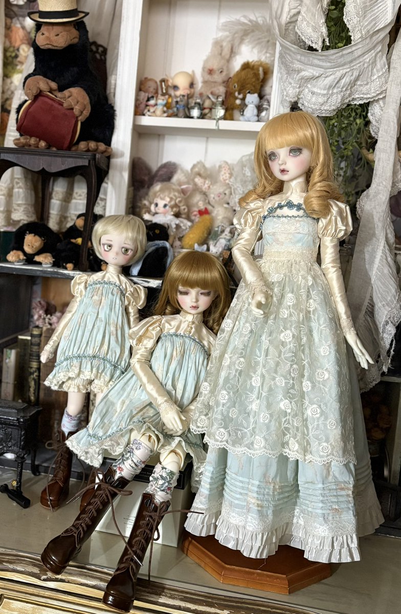 ronronner_Bon's tweet image. ドルパ54に参加いたします
076- SDです
G r少女　 SD少女　SDM MDDサイズのお洋服を持って行く予定です
お立ち寄りいただけたら嬉しいです
フォロワー様靴下プレゼントも企画してます
お洋服もまだ途中ですが..

 #ドルパ54

※リカちゃんはアイドール参加のためドルパは不参加です