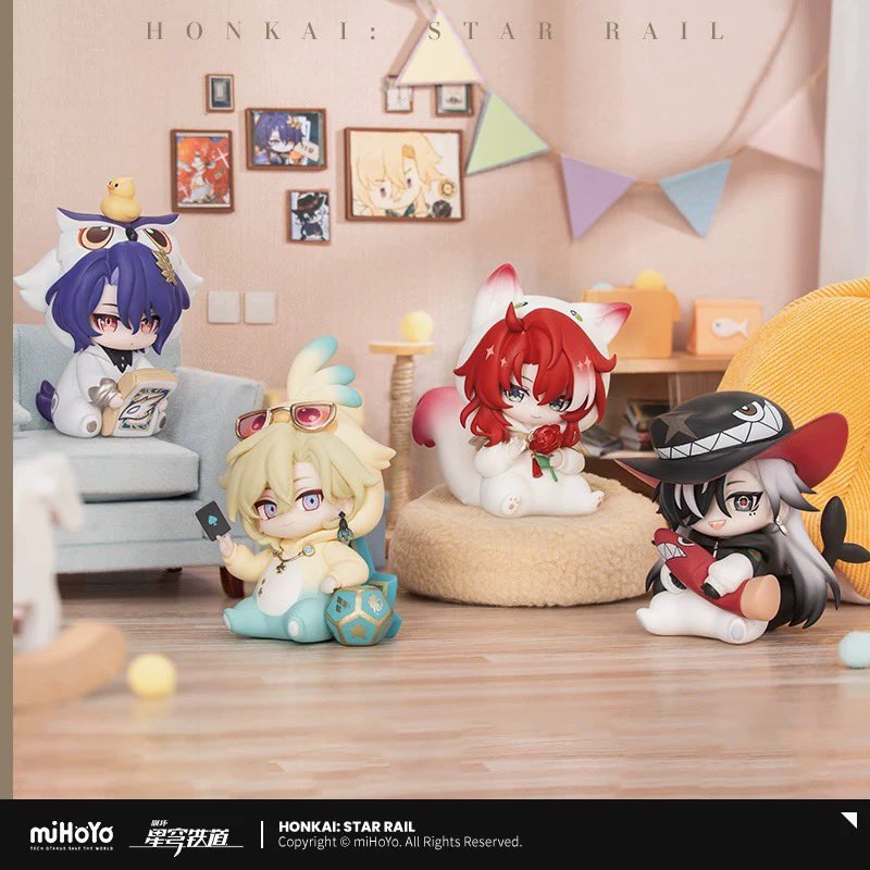 Honkai Star Rail | Boys’ Dormitory Series Q Edition Blind Box [preorder]