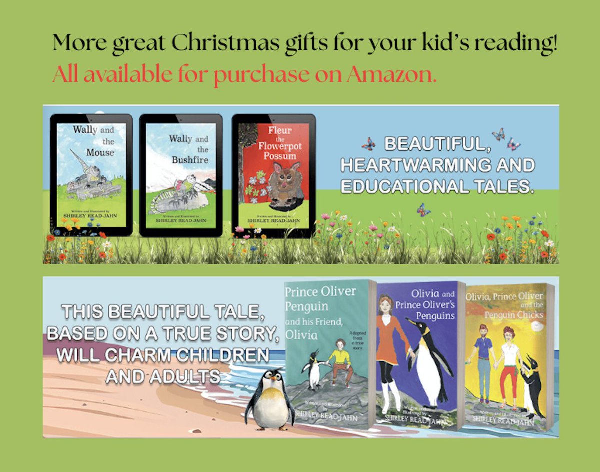 ReadJahn's tweet image. Only 5½ weeks to go before Christmas is here!