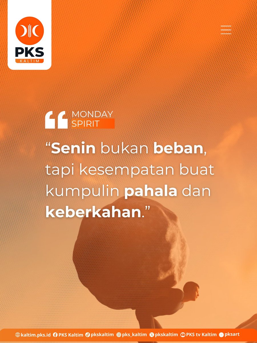 pkskaltim's tweet image. Pelan-pelan aja, yang penting tetap jalan. Happy Monday😇

#mondayspirit
#seninberkah
#semangat
#pkskaltim