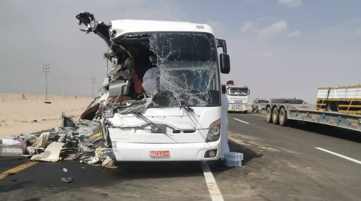 Currentreport1's tweet image. BREAKING:

🇸🇦🇮🇳 At least 42 Indian Muslim pilgrims are feared dead after a bus carrying Umrah visitors crashed into a diesel tanker in Saudi Arabia.