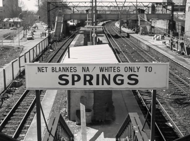 Whites only to Springs, August 1979. Photo: Franz Aberham.