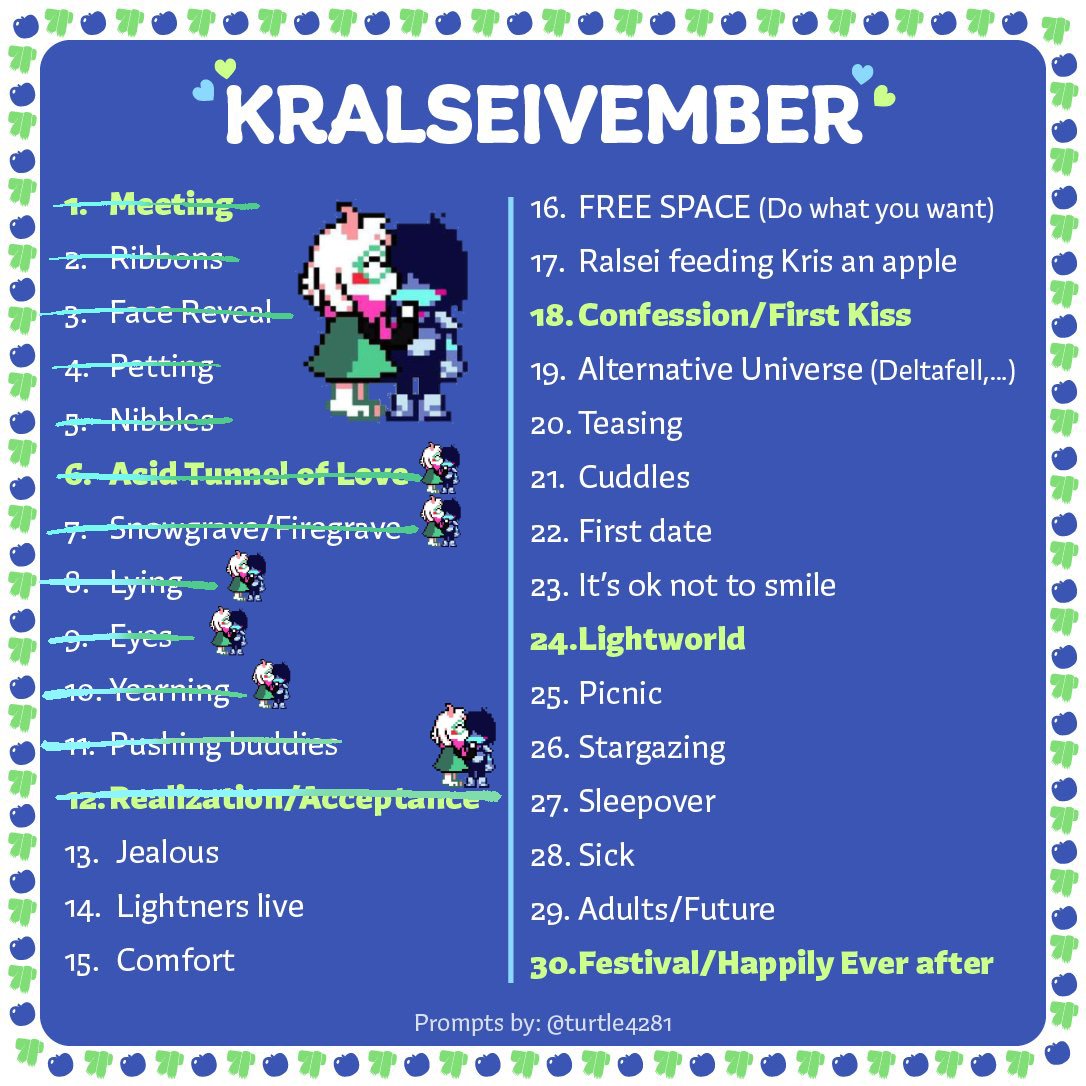 CheyennePlayz's tweet image. #kralseivember Day 11 &amp;amp; 12: Pushing Buddies + Realization/Acceptance

Susie our no. 1 #kralsei shipper

#deltarune #deltarunefanart #krisdreemurr #ralsei