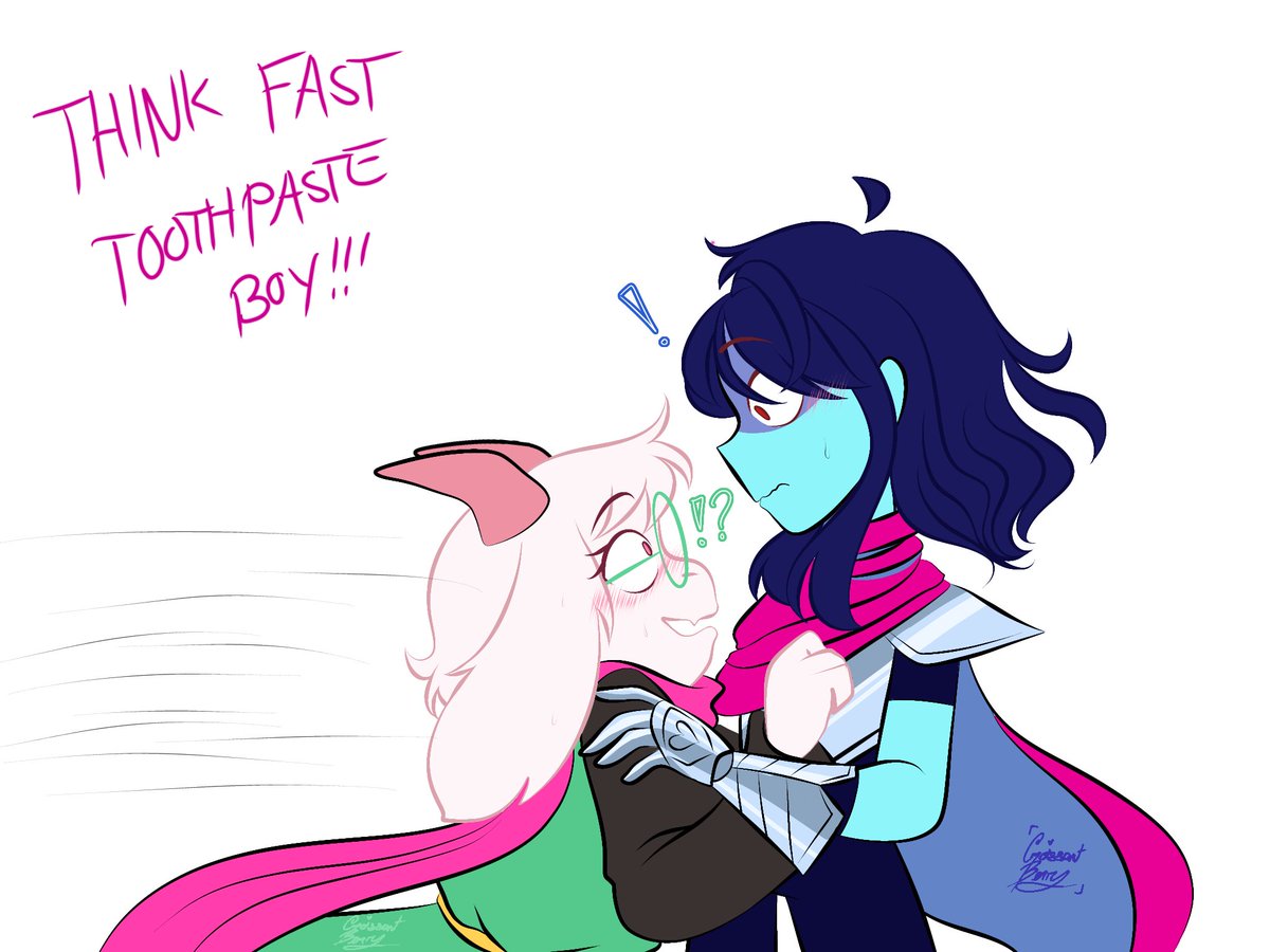 CheyennePlayz's tweet image. #kralseivember Day 11 &amp;amp; 12: Pushing Buddies + Realization/Acceptance

Susie our no. 1 #kralsei shipper

#deltarune #deltarunefanart #krisdreemurr #ralsei