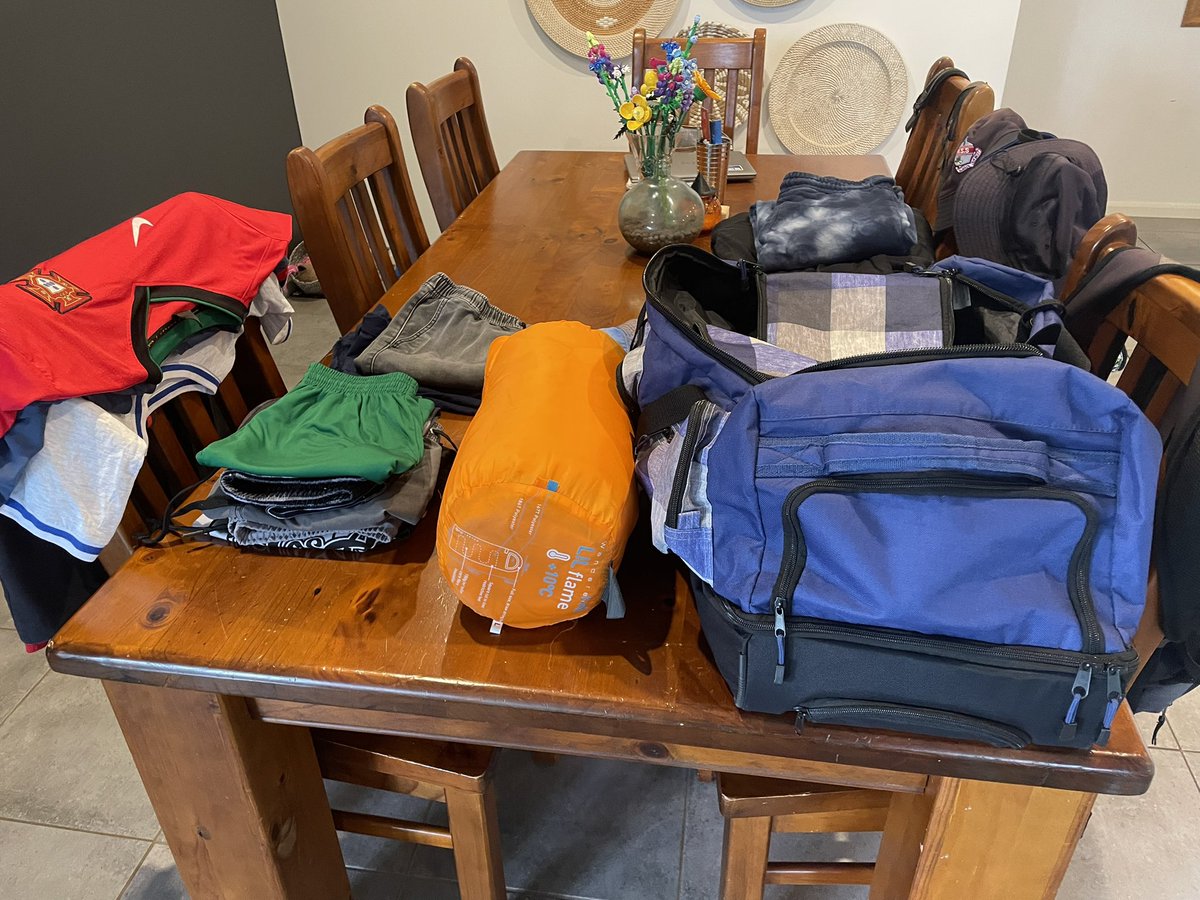 Harry off to the Gold Coast for Year 6 camp tomorrow. He’s pretty excited.