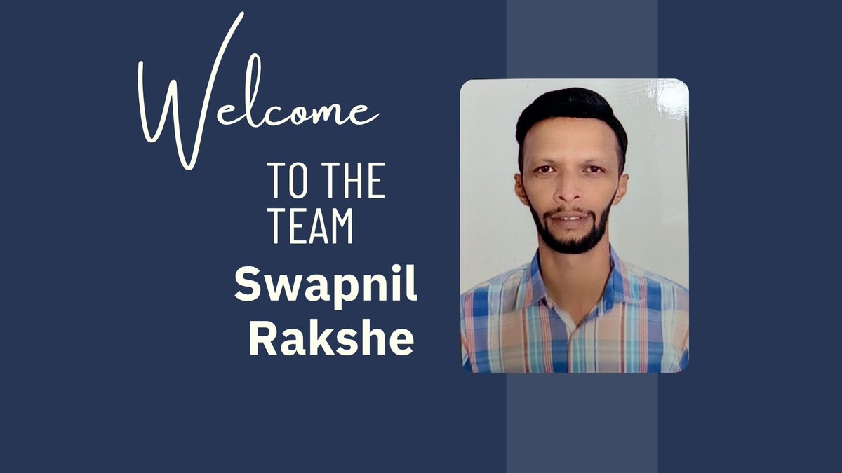 Swapnil Rakshe! We're super thrilled to welcome to our team. Here’s to the start of an amazing adventure with AGSuite Technologies!  

Cheers to success, growth, and lots of fun along the way.  

#WelcomeAboard #NewJoinee #TeamWelcome #NewBeginnings #WelcomeToTheTeam #FreshStart