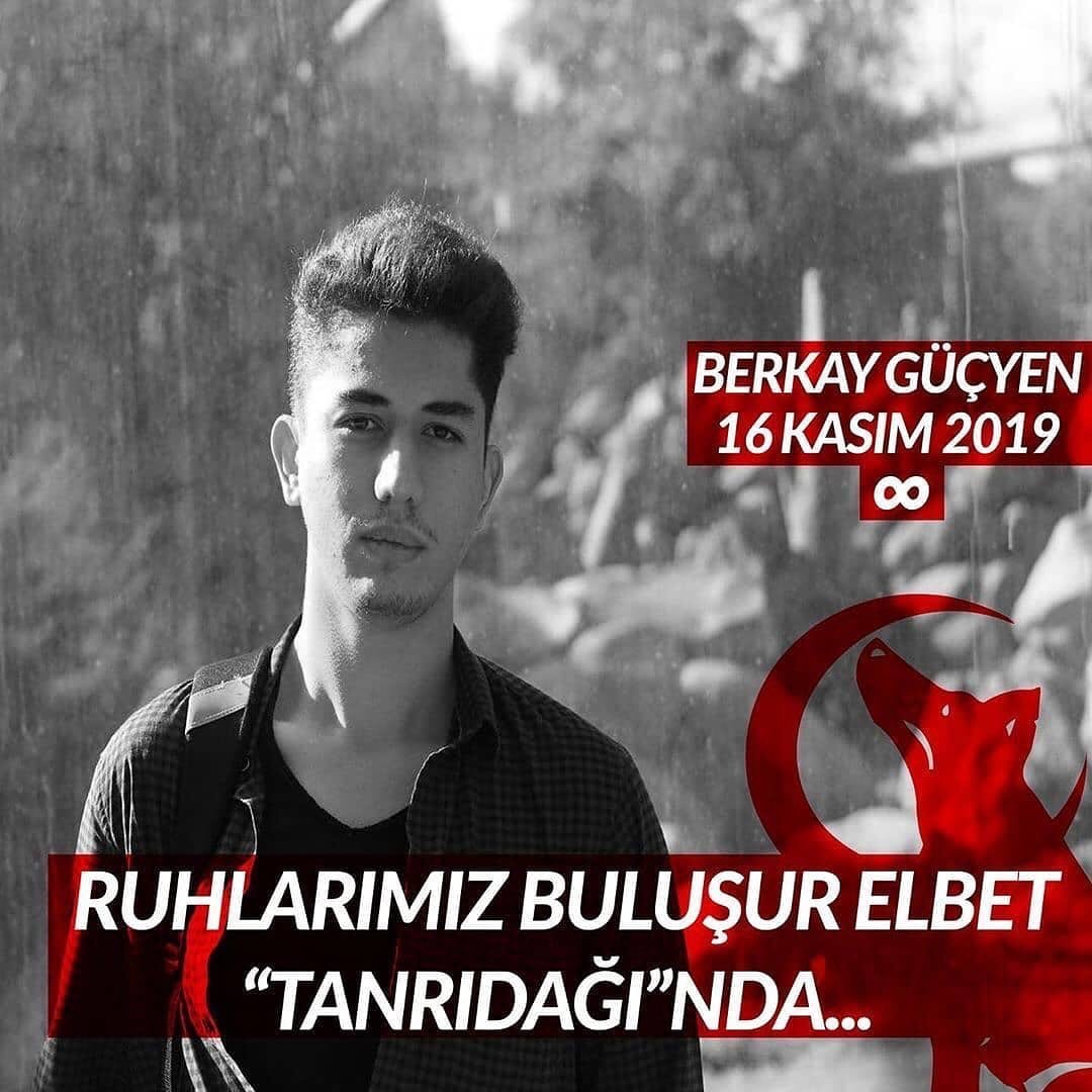 Ötüken Dergisi İzmir Temsilciliğinden değerli dava arkadaşımız Berkay Güçyen'i vefatının 6. yılında saygı ve minnetle anıyoruz. 

TÜRK IRKI SAĞ OLSUN!
#GençAtsızlar #TürkçülerUnutmaz #TürkçülerUnutmadı #BerkayGüçyen