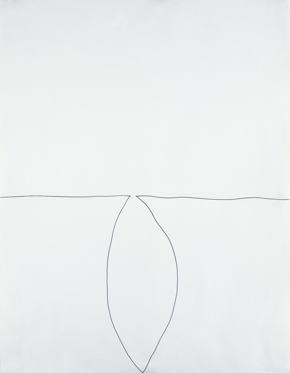 One Stroke by Ellsworth Kelly #artbots #guggenheim