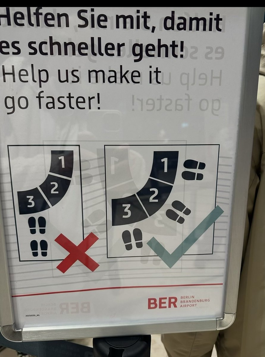 Almans - Fußpositionierungsdiagramm mit Falsch- Richtig- Symbolen in Übergröße. Haha