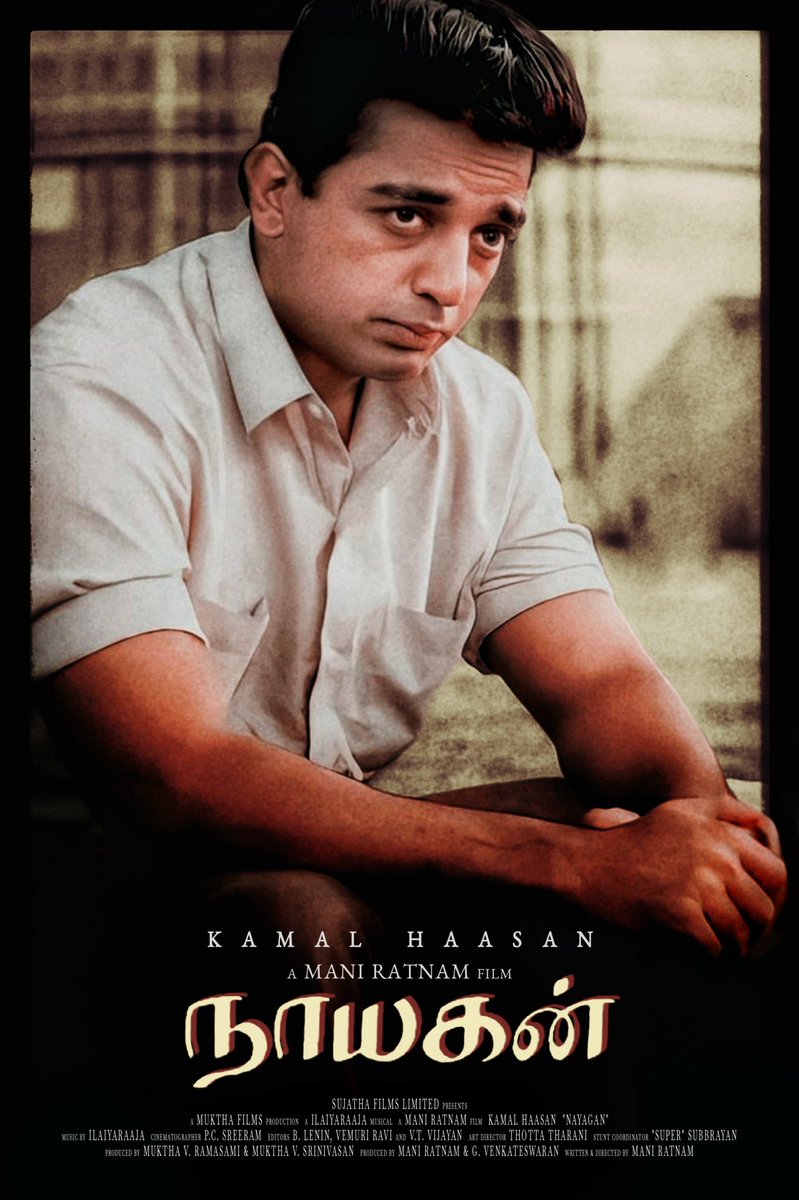 manuthankachy's tweet image. Cult Classic 🔥 Revisted 

#Nayakan #KamalHaasan #ManiRatnam #Ilayaraja
