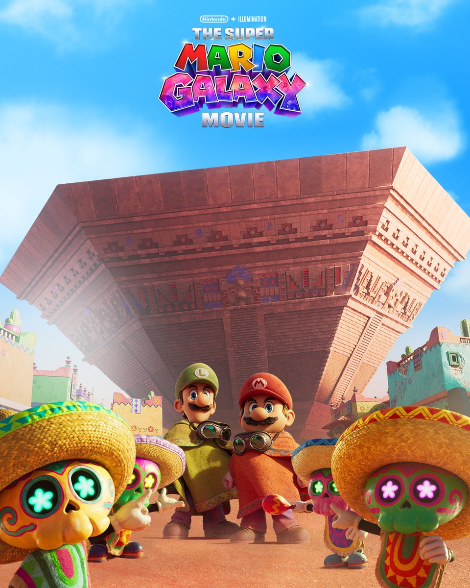 NintendoEurope's tweet image. Explore new worlds. The Super Mario Galaxy Movie, only in cinemas April 2026.