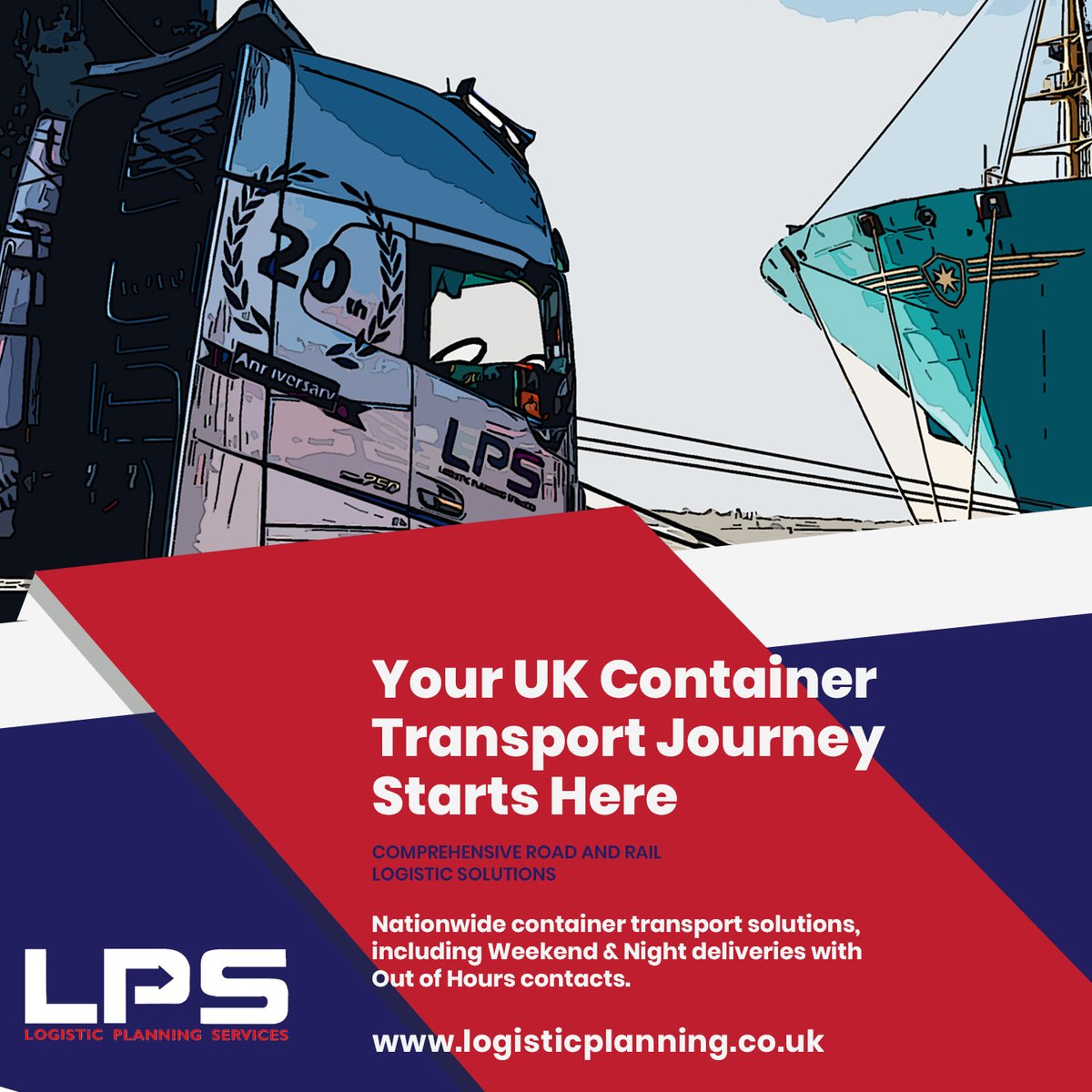 LogisticPlan's tweet image. Logistic Planning Services Ltd - Comprehensive Road and Rail Logistic Solutions.
logisticplanning.co.uk
#oceanfreight #transport #containertransport #supplychain #LogisticPlanning