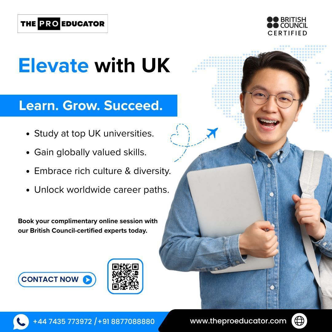proeducators's tweet photo. Dreaming of the UK? 🇬🇧

Study at top universities, gain global skills, and unlock worldwide career paths.
Start your journey today → https://t.co/Z3OKNiePQ7

#StudyInUK #GlobalEducation #TheProEducator https://t.co/doLM4fB7R0