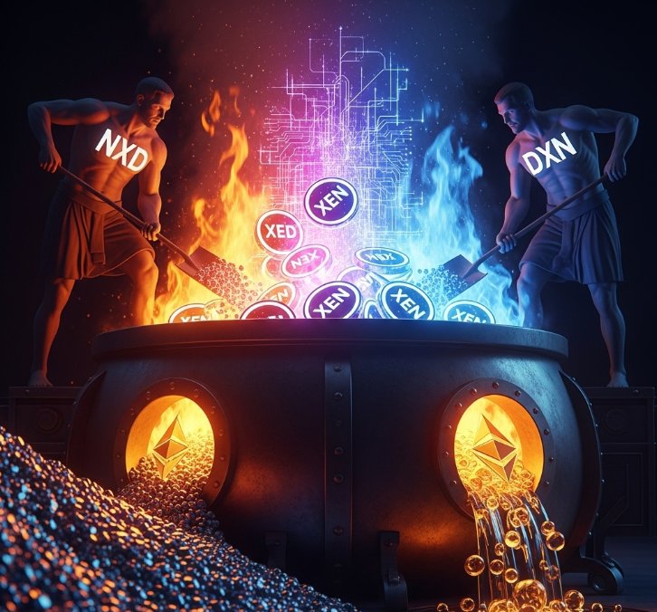 DBXen_crypto's tweet image. 🔥 Every burn of $XEN fuels the ecosystem.
Every cycle teaches a simple truth: value is created💯🚀🌕
#DBXenProtocol #CryptoTruth #CryptoMarket #Blockchain #BlockchainLife2025 #DXN #NXD