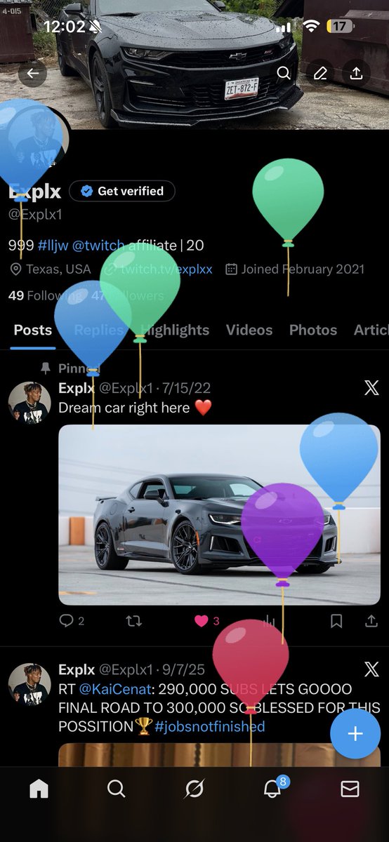 Explx1's tweet image. Blessed to be 21 ❤️ 🎉🎂
