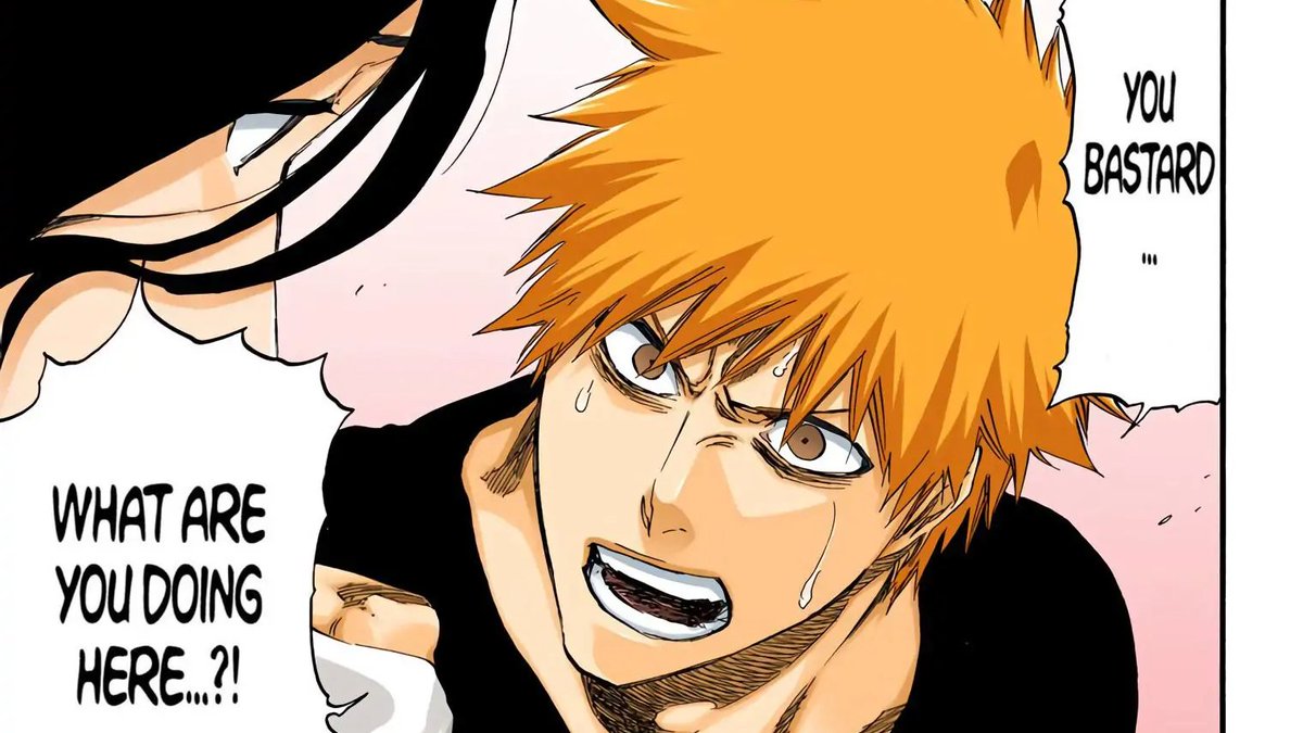 ichigo was litreally going through it in this arc, it makes me so ILL
