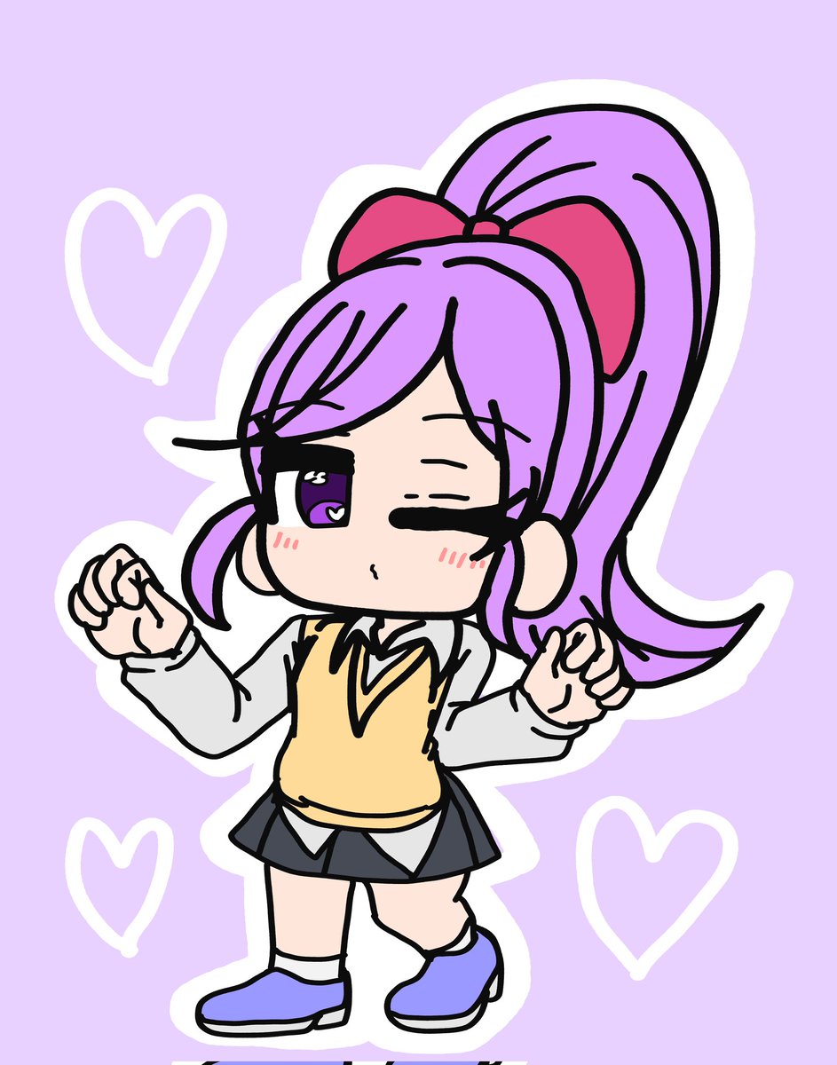 茂見紅葉
#君のことが大大大大大好きな100人の彼女 
#100カノ #100カノファンアート