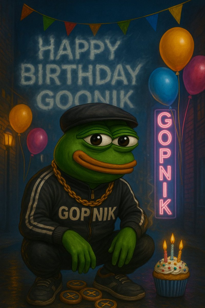 🎈 CDA Happy Birthday 🥳 

„Happy Birthday, Gopnik! Wie es Tradition ist – einmal an den Ohren hoch, damit du schneller wächst. 
„Расти большой не будь лапшой „
„Werde groß, sei kein Weichei“

Heute feiert die Bratwa dich – in der Zukunft die ganze Gegen 🥳