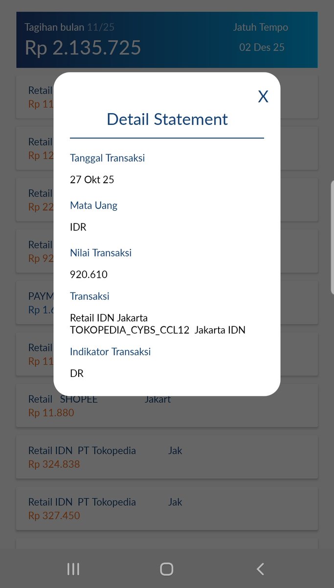_____a_____e__'s tweet photo. @BANKBRI_ID ini kok full payment? Padahal pas transaksi saya pilih cicilan https://t.co/xNU03Wgcb6