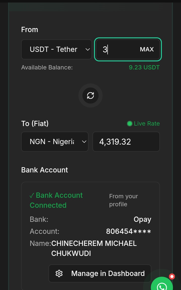 johboscochuks's tweet photo. Tired of the whole P2P stress just to cash out? There’s an easy way 

Go to  your @solflare browser, type https://t.co/AzgkKLsbS2 connect your wallet, and convert your crypto to fiat.

No waiting, no stories — your money hits your bank in about 30 seconds.

@AmigoXchange https://t.co/jwAapPU55T