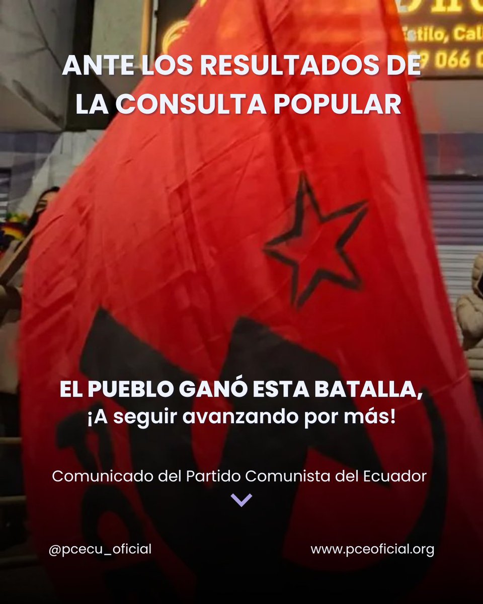 Partido Comunista del Ecuador tweet media