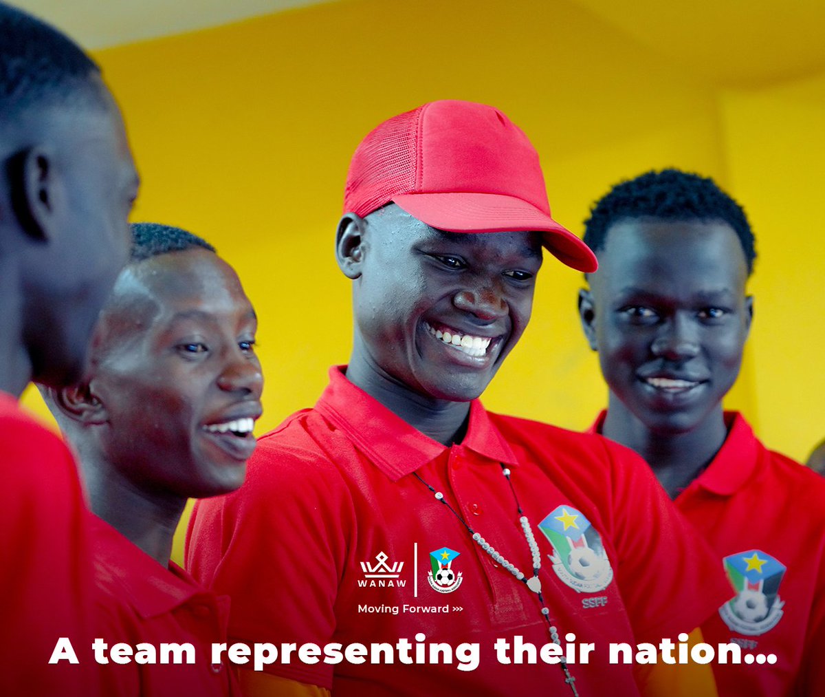 WanawSportswear's tweet image. The #South_Sudan U17 National Team arrived in #Addis_Ababa for the 2025 #CECAFA Qualifiers dressed head-to-toe in #WANAW and today, they stepped inside the engine room itself.