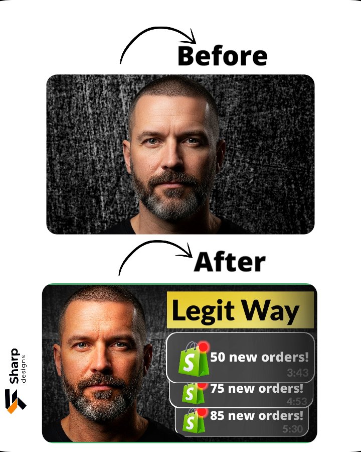 Solo_Moncr7's tweet image. Before → After 👇🔥
Clean + clickable thumbnail redesign for an ecom video.
Client wanted something that looks legit and pushes more clicks.

If you want a modern YouTube thumbnail like this, DM me “THUMBNAIL”.**

#youtube #youtubethumbnail #youtubedesign #shopifytips