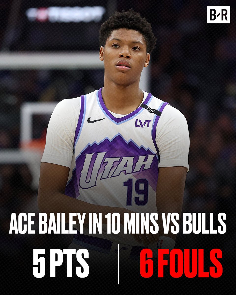 BleacherReport's tweet image. Ace Bailey had a quick 10 min of play tonight 😅😬