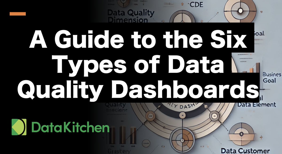 ChrisBergh's tweet image. 🌟💅Ready to give your dashboards a glow-up? Check out our “Guide to the Six Types of Data Quality Dashboards”—because even your data deserves a personal touch!
hubs.ly/Q03SnBdm0
#dataops #dataquality