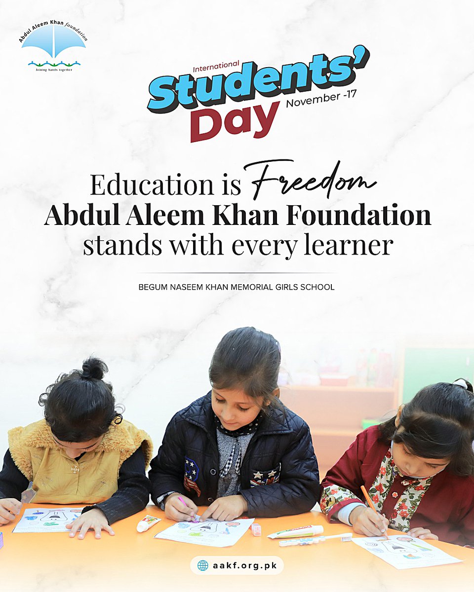 On International Students Day, we reaffirm our commitment to empowering students with opportunities, resources, and hope. Every learner deserves a future shaped by knowledge, confidence, and possibility and we are proud to walk beside them on this journey.