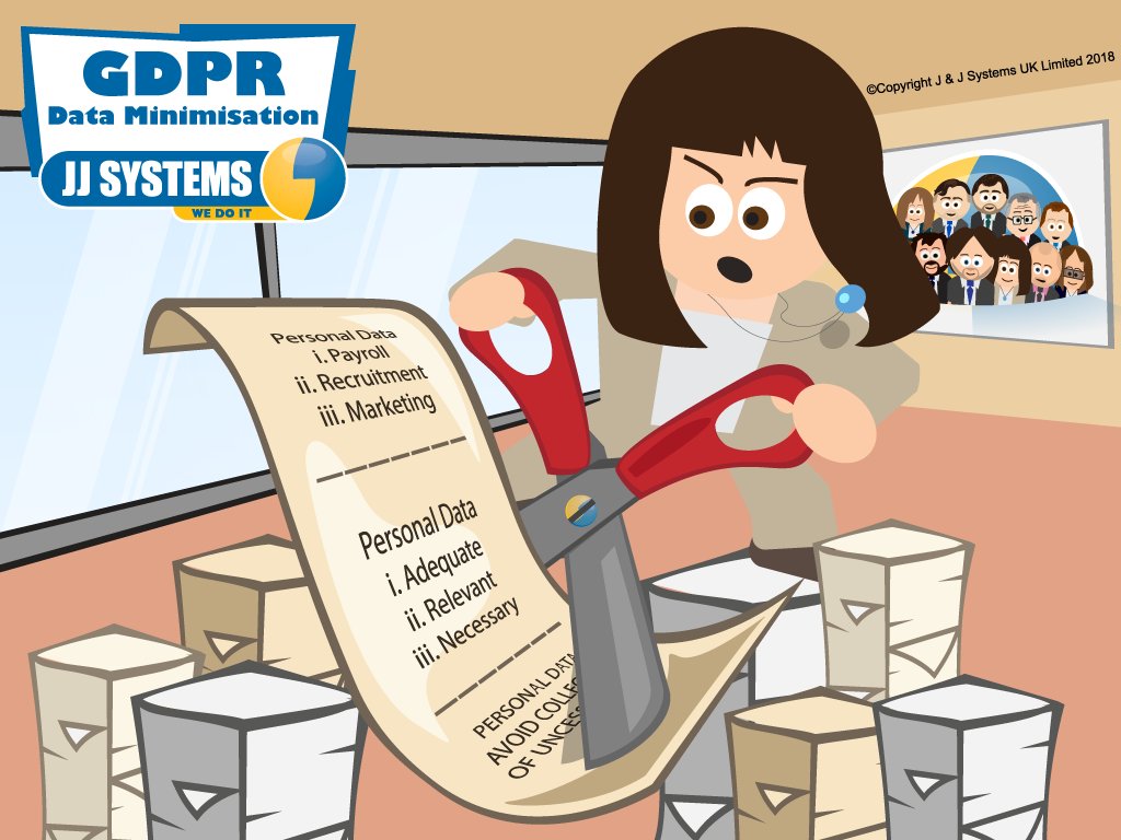 jjsystems's tweet image. Have you thought about how to minimise the personal data stored on your devices to assist with your GDPR compliance?  We help our clients identify and manage their data carefully - does your IT provider?