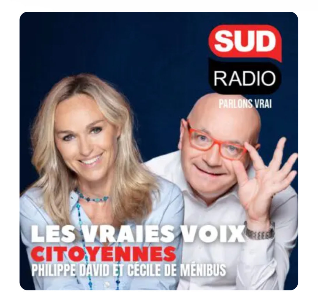 Pour bien démarrer la semaine donnons la parole ce soir 19h30 à Laurence Tiennot-Herment,la présidente de l’AFM-Téléthon qui lutte contre les maladies rares. Une femme aux milles combats <a href="/SudRadio/">Sud Radio</a> 
À écouter dans #LesVraiesVoix citoyennes <a href="/Telethon_France/">AFM-Téléthon</a> <a href="/PhDavidMtb/">Philippe DAVID⭐⭐</a> <a href="/AfmPresse/">AFM-Téléthon PRESSE</a>