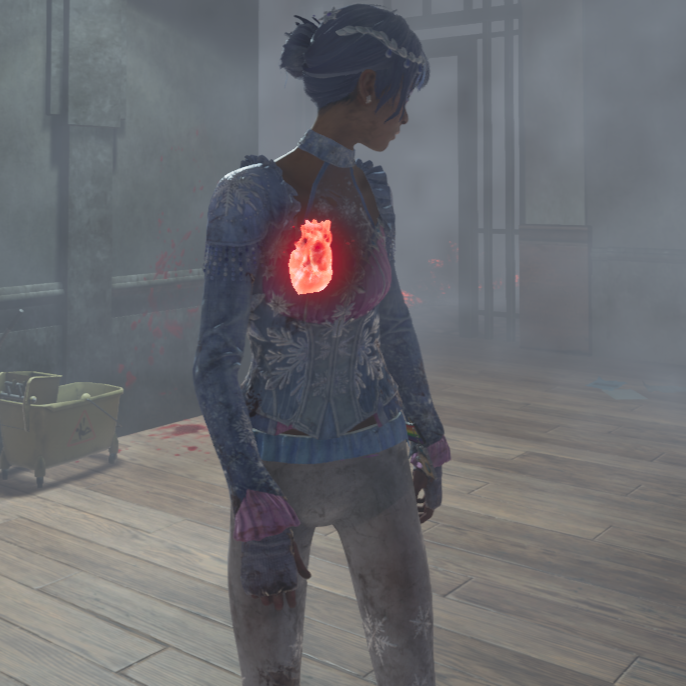 rinidescent's tweet image. Going to need to start a thread for whenever my DBD character loses their skirt
