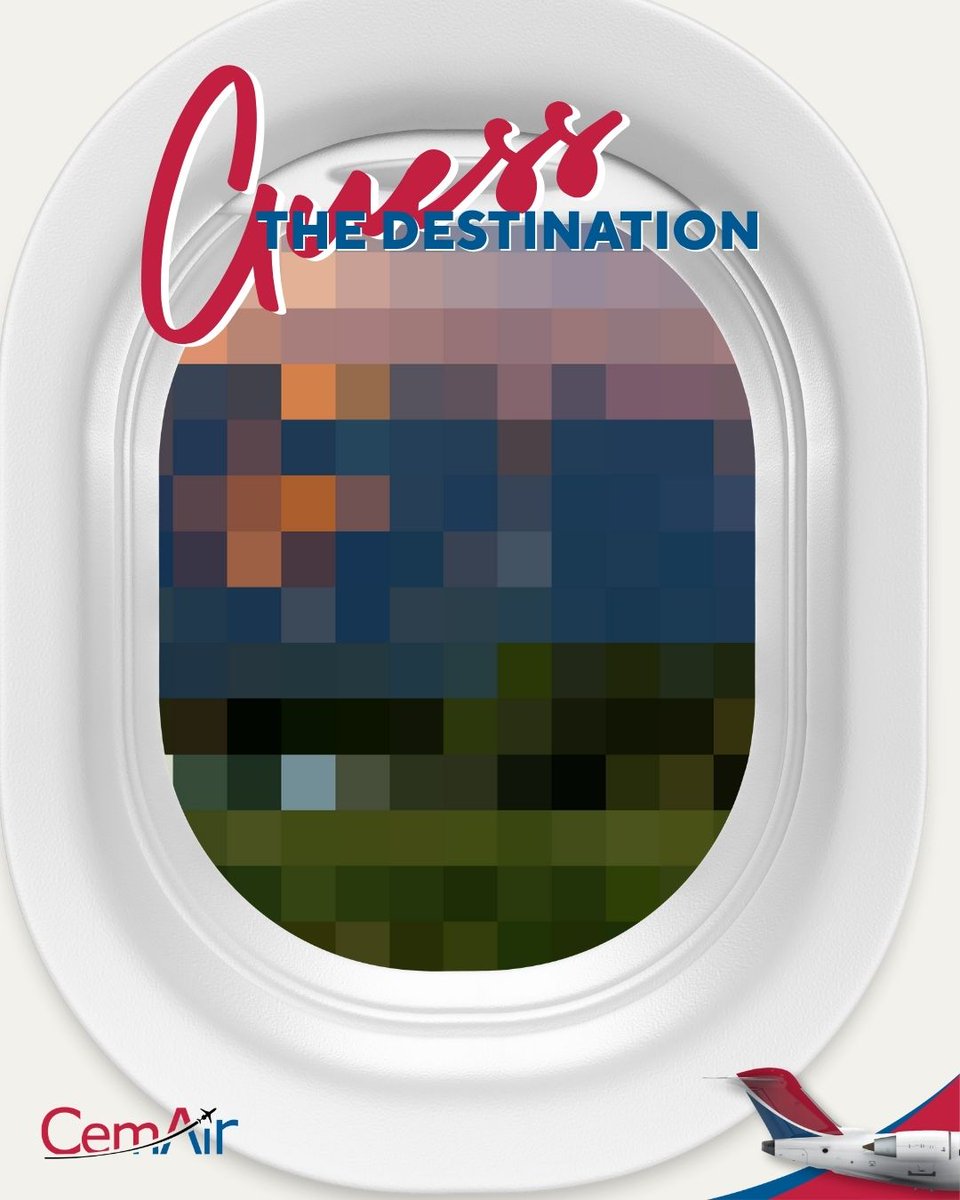 Guess the Destination: Coastal gem with sandy beaches and green hills, perfect for golf.

Where am I?

cemair.co.za ✈️

#CemAir #MoreFromYourAirline #TravelGame