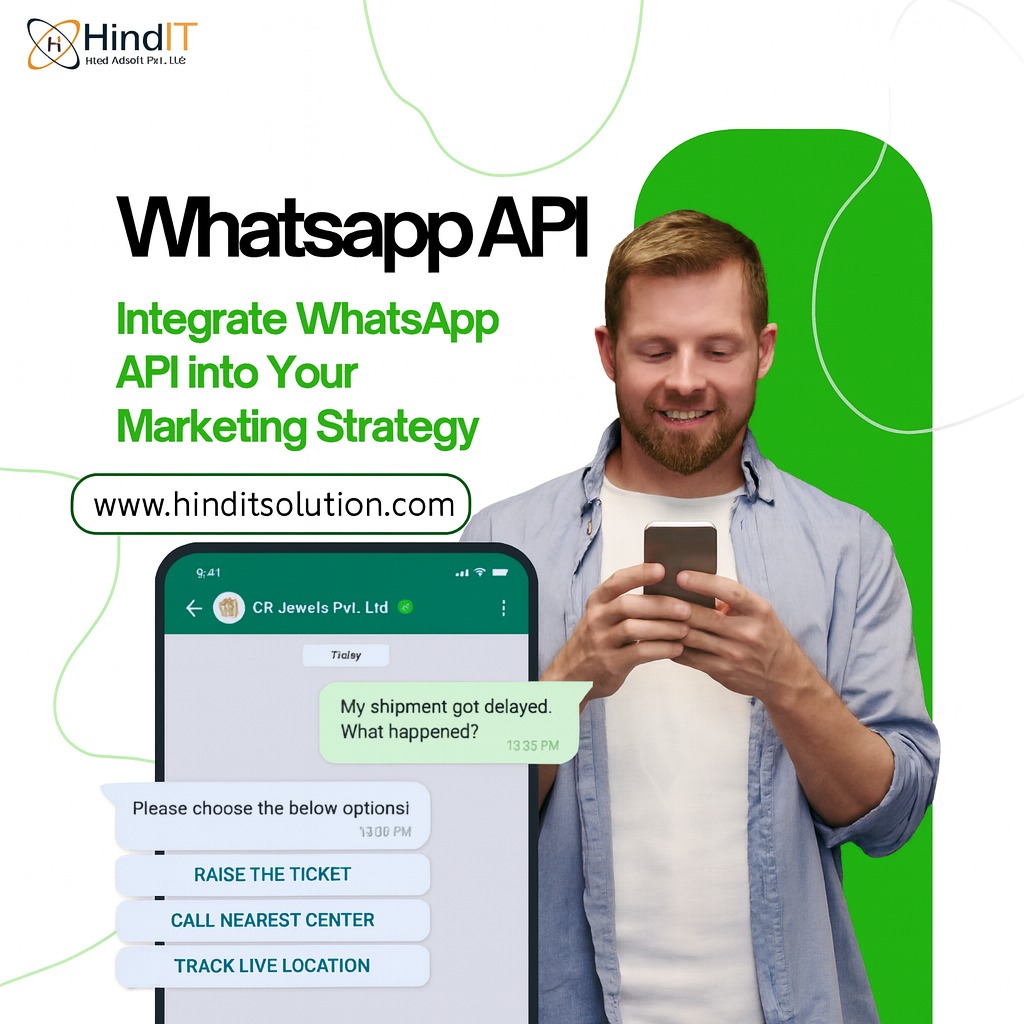 hind_adsoft's tweet image. Boost customer engagement with WhatsApp API 🚀 Instant replies, faster support.
#WhatsAppAPI #HindIT #BusinessGrowth